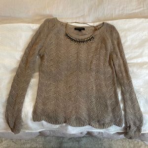 Banana Republic Taupe Sweater XS